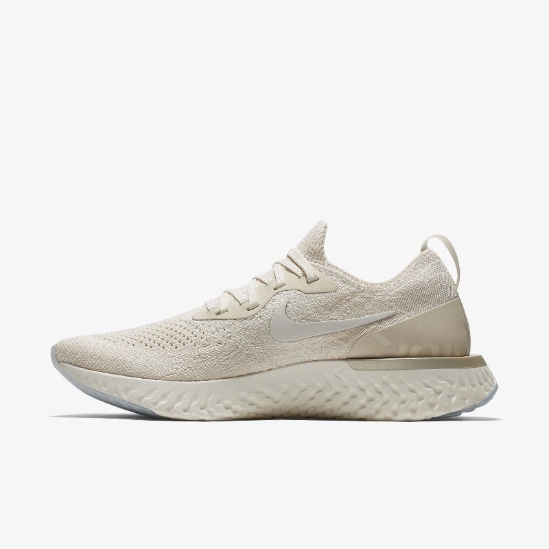 Women's nike epic store react flyknit light cream